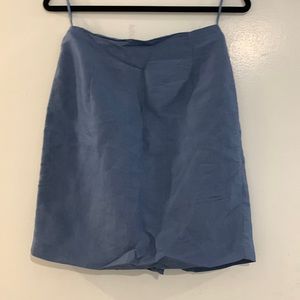 Womens blue skirt, sized 7.